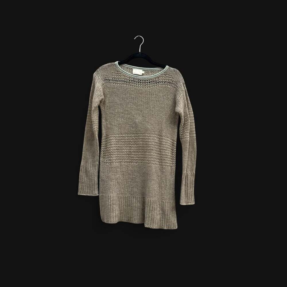 avant garde olive green mohair sweater